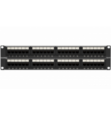 Патч-панель 19,2U,CAT6, 48 портов RJ45, неэкранированная