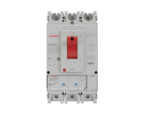 MD400N-MR1 | Автоматический выключатель YON MD400N-MR1 3P 400А 40kA Ir 0.4…1xIn Isd 1.5…10xIn