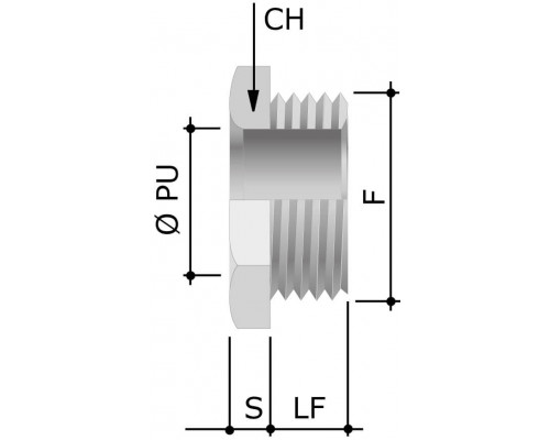 6052-50 | Втулка защитная, М50х1,5