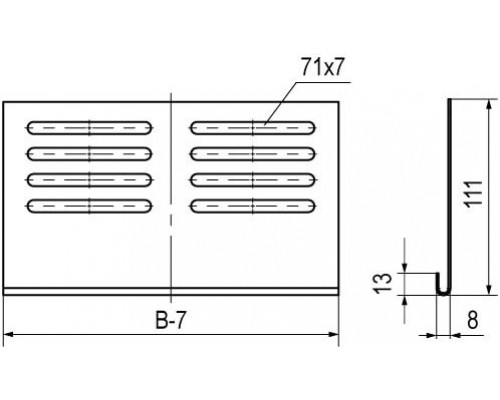 36900HDZL | Защитный ограничитель RP 100, цинк-ламель