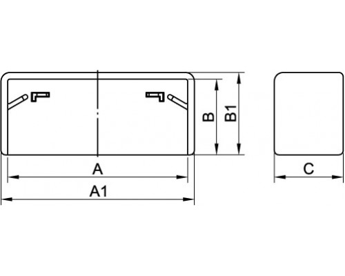 00580B | LM 22x10 Заглушка коричневая