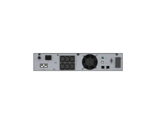 SMALLR1A0PI | Онлайн ИБП ДКС серии Small Rackmount, 1000 ВА/900 Вт, 1/1, 6xIEC C13,EPO, USB, RS-232, RJ45, Rack 2U, без АКБ, 9Ач