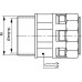PACM07M12N | Монтажный комплект муфта труба-коробка DN 7 мм, М12х1,5, полиамид, цвет черный