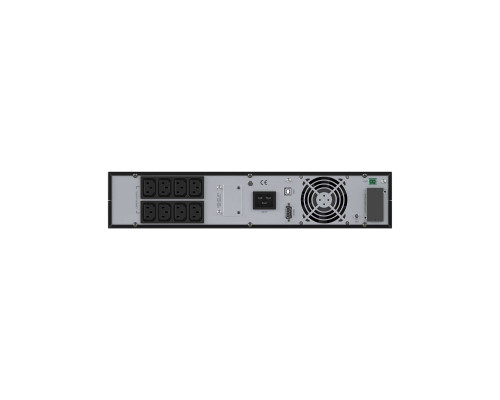 SMALLR2A5I | Онлайн ИБП ДКС серии Small Rackmount, 2000 ВА/1800 Вт, 1/1, 8xIEC C13, EPO, USB, RS-232, RJ45, Rack 2U, 4x9Ач