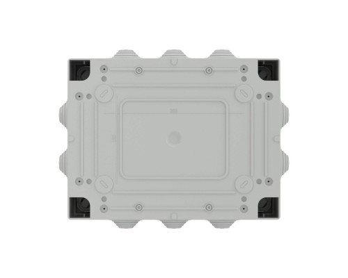 54300 | Коробка ответвит. с 10 кабельными вводами д.40мм, IP55, 300х220х120мм