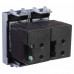 4404542 | USB зарядное устройство модульное, Avanti, Закаленная сталь, 2модуля
