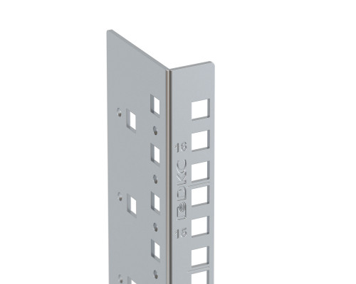 R5VUG16L | Вертикальные монтажные профили 16U, L для 19 IT-корпусов ДКС серии STI/CQE, 2шт