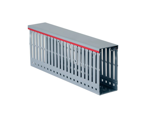Короб перфорированный, серый RL6 40x80 01127RL | Короб перфорированный, серый RL6 40x80