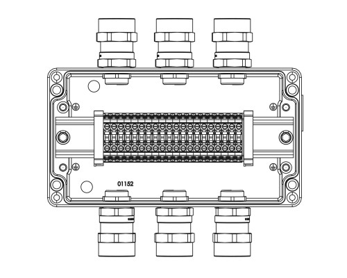 TBE-A-14 - (20xCBC.4) - 3x6018ANSBKGM2SB(A) - 3x6018ANSBKGM2SB(C)1Ex e IIC Т5 Gb / Ex tb IIIC T95°C Db IP66 1201.141.20.016 | TBE-A-14 - (20xCBC.4) - 3x6018ANSBKGM2SB(A) - 3x6018ANSBKGM2SB(C)1Ex e IIC Т5 Gb / Ex tb IIIC T95°C Db IP66