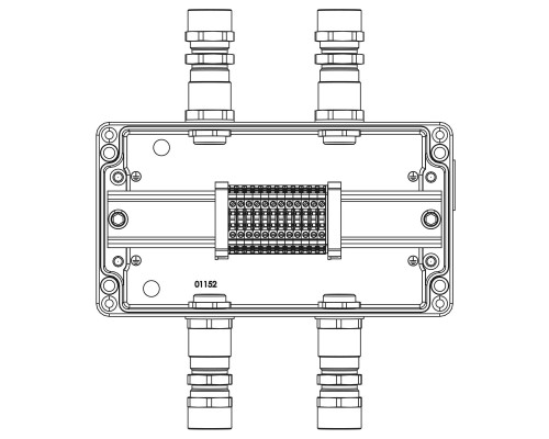 TBE-A-14-(12xCBC.2)-2xKA2MHK(A)-2xKA2MHK(C)1Ex e IIC Т5 Gb / Ex tb IIIC T95°C Db IP66 1201.141.22.1240 | TBE-A-14-(12xCBC.2)-2xKA2MHK(A)-2xKA2MHK(C)1Ex e IIC Т5 Gb / Ex tb IIIC T95°C Db IP66