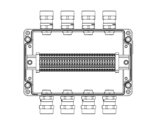 TBE-A-18 - (30xCBC.4) - 4x6018ANSBKGM2SB(A) - 2xPBMB(B) - 4x6018ANSBKGM2SB(C) - 2xPBMB(D)1Ex e IIC Т5 Gb / Ex tb IIIC T95°C Db IP66 1201.181.20.00X | TBE-A-18 - (30xCBC.4) - 4x6018ANSBKGM2SB(A) - 2xPBMB(B) - 4x6018ANSBKGM2SB(C) - 2xPBMB(D)1Ex e IIC Т5 Gb / Ex tb IIIC T95°C Db IP66