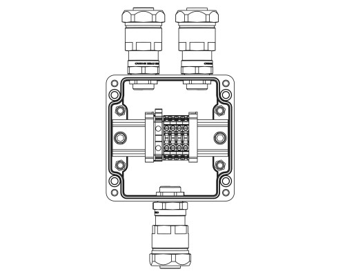 TBE-P-03 - (4xCBC.4 - 1xTEO.4) - 2x6018ANP22CKM3SB(A) - 1x6018ANP22CKM3SB(C)1Ex e IIC Т5 Gb / Ex tb IIIC T95°C Db IP66 1231.031.20.001 | TBE-P-03 - (4xCBC.4 - 1xTEO.4) - 2x6018ANP22CKM3SB(A) - 1x6018ANP22CKM3SB(C)1Ex e IIC Т5 Gb / Ex tb IIIC T95°C Db IP66