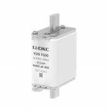 Предохранитель YON ножевого типа FG00 80А 400V характеристика aR