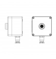 CPE-P-03-(1xP1B(11))-1xKH2MHK(C)1Ex d e IIC Т5 Gb / Ex tb IIIC T95°C Db IP66 / КЗ