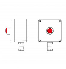 CPE-P-03-(1xLR(250))-1xKH2MHK(C)1Ex d e IIC Т5 Gb / Ex tb IIIC T95°C Db IP66 / КЗ