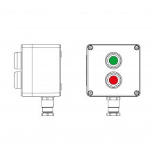 CPE-P-03-(1xP1G(11)-1xP1R(11))-1xKH2MHK(C)1Ex d e IIC Т5 Gb / Ex tb IIIC T95°C Db IP66 / КЗ