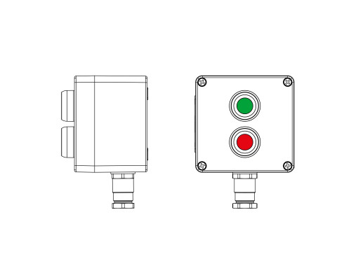 CPE-P-03-(1xP1G(11)-1xP1R(11))-1xKH2MHK(C)1Ex d e IIC Т5 Gb / Ex tb IIIC T95°C Db IP66 / КЗ 2231.031.22.121A | CPE-P-03-(1xP1G(11)-1xP1R(11))-1xKH2MHK(C)1Ex d e IIC Т5 Gb / Ex tb IIIC T95°C Db IP66 / КЗ