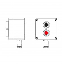 CPE-P-03-(1xP1B(11)-1xP1R(11))-1xKH2MHK(C)1Ex d e IIC Т5 Gb / Ex tb IIIC T95°C Db IP66 / КЗ