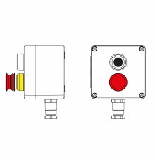 CPE-P-03-(1xP1B(11)-1xP6E(11))-1xKH2MHK(C)1Ex d e IIC Т5 Gb / Ex tb IIIC T95°C Db IP66 / КЗ