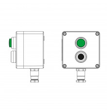 CPE-P-03-(1xP1B(11)-1xLG(250))-1xKH2MHK(C)1Ex d e IIC Т5 Gb / Ex tb IIIC T95°C Db IP66 / КЗ