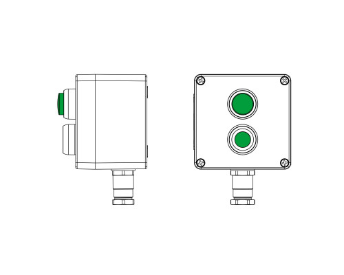 CPE-P-03-(1xP1G(11)-1xLG(250))-1xKH2MHK(C)1Ex d e IIC Т5 Gb / Ex tb IIIC T95°C Db IP66 / КЗ 2231.031.22.121F | CPE-P-03-(1xP1G(11)-1xLG(250))-1xKH2MHK(C)1Ex d e IIC Т5 Gb / Ex tb IIIC T95°C Db IP66 / КЗ