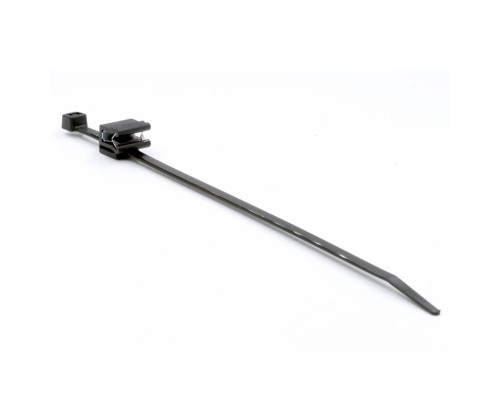 Хомут P6.6 с креплением на кромку до 3 мм, чёрный, 4,8x200 25315SR-EC | Хомут P6.6 с креплением на кромку до 3 мм, чёрный, 4,8x200
