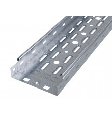 Лоток перфорированный 150х50 L2000, RAL9010