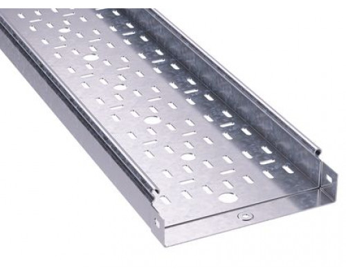 Лоток перфорированный 300х50 L 3000, нержавеющий 35265INOX | Лоток перфорированный 300х50 L 3000, нержавеющий