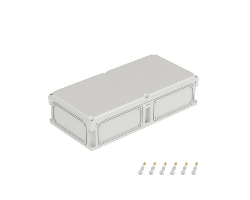 Корпус RAM box без МП 600х300х146 мм, с фланцами, непрозрачная крышка высотой 21 мм, IP67 563210 | Корпус RAM box без МП 600х300х146 мм, с фланцами, непрозрачная крышка высотой 21 мм, IP67