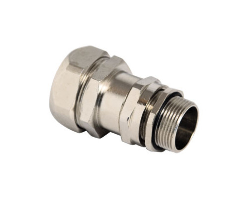 Муфта металлорукав-коробка DN 15 с уплотнением кабеля, IP68, М20х1,5, д.8 - 12мм 6014P16M200812 | Муфта металлорукав-коробка DN 15 с уплотнением кабеля, IP68, М20х1,5, д.8 - 12мм