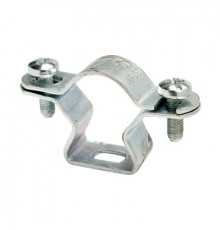 Стальной хомут 25-3/4" мм,  оцинкованная сталь