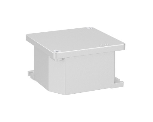 Коробка ответвительная алюминиевая окрашенная, IP66/IP67, RAL9006, 90х90х53мм 65300 | Коробка ответвительная алюминиевая окрашенная, IP66/IP67, RAL9006, 90х90х53мм