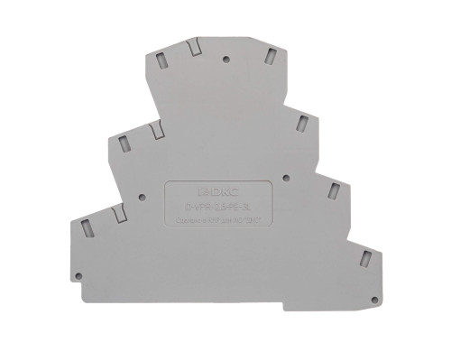 Изолятор торцевой для клеммы VPR-2.5-PE-3L D-VPR-2.5-PE-3L | Изолятор торцевой для клеммы VPR-2.5-PE-3L