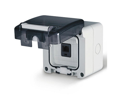 Розетка RJ 45, настенная DIS137648150 | Розетка RJ 45, настенная