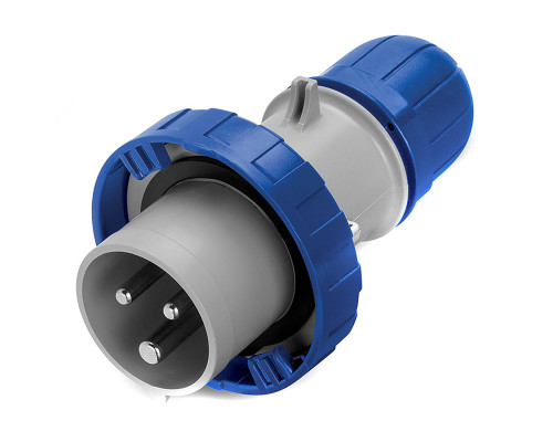 DIS2181633P | Вилка кабельная с безвинтовыми клеммами IP67 16A 2P+E 230В