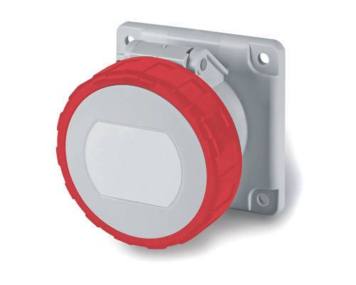 Розетка панельная PSS IP67 16A 3P+E 400В DIS4271666 | Розетка панельная PSS IP67 16A 3P+E 400В
