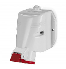 Розетка настенная с безвинтовыми клеммами IP44 16A 3P+E+N 400В