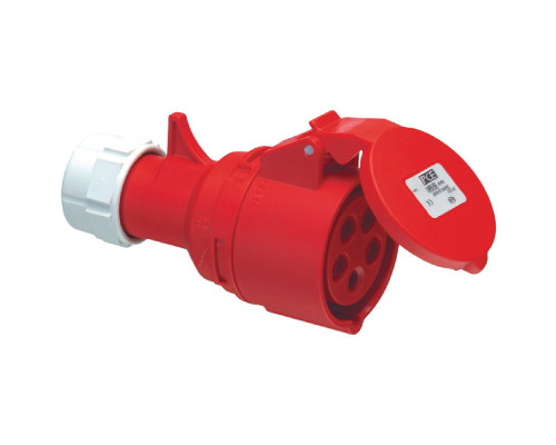 Розетка кабельная IP44 16A 3P+E 400V DISC040164 | Розетка кабельная IP44 16A 3P+E 400V