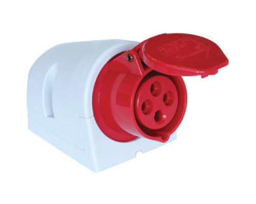 Розетка наружной установки IP44 32A 3P+E 400V DISW040324 | Розетка наружной установки IP44 32A 3P+E 400V