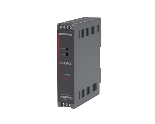 Источник питания ECO POWER, однофазный, 75Вт, 24В DPSL075W24V | Источник питания ECO POWER, однофазный, 75Вт, 24В