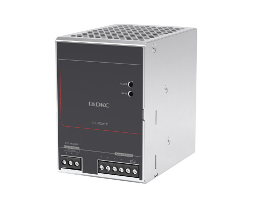 Источник питания ECO POWER, однофазный, 480Вт, 20А, 24В DPSL480W24V | Источник питания ECO POWER, однофазный, 480Вт, 20А, 24В