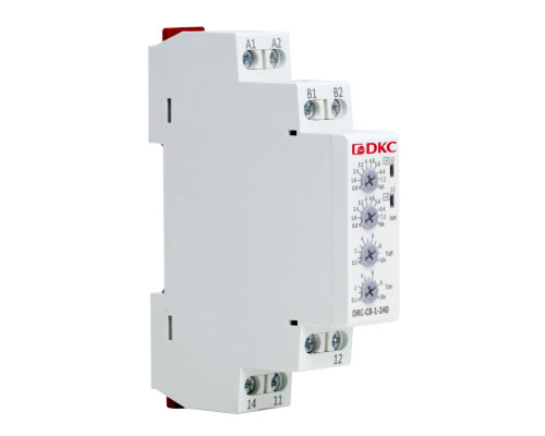 Реле контроля тока, тип DRC, 0.8-8А, конфигурация контакта 1CO, 24-240 AC/DC DRC-C8-1-240 | Реле контроля тока, тип DRC, 0.8-8А, конфигурация контакта 1CO, 24-240 AC/DC