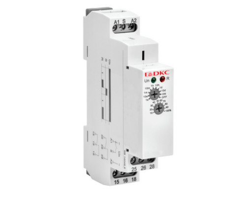 DRM-TB-2-240 | Реле времени, задержка выключения, конфигурация контакта 2CO, AС/DC 12-240В