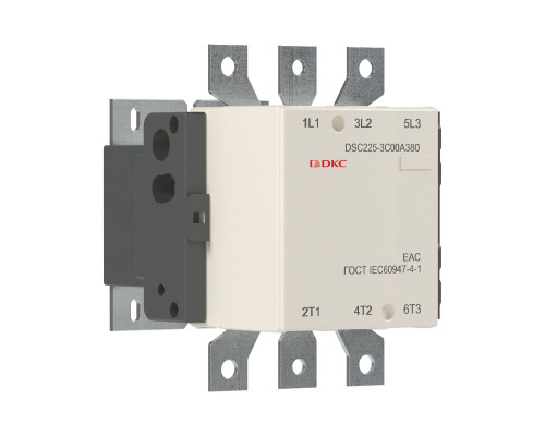 Магнитный контактор DSC225-3C00A380 225А 110кВт (AC3) кат 380В AC DSC225-3C00A380 | Магнитный контактор DSC225-3C00A380 225А 110кВт (AC3) кат 380В AC