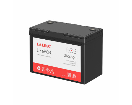 LFP накопитель энергии EOS Storage 25 В/50 Ач/1.28 кВтч, пл.корпус ESS025P050E | LFP накопитель энергии EOS Storage 25 В/50 Ач/1.28 кВтч, пл.корпус