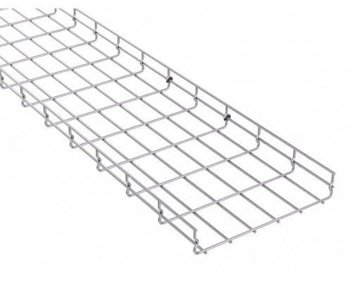 Проволочный лоток 50х150 L3000, RAL9006 FC5015RAL9006 | Проволочный лоток 50х150 L3000, RAL9006