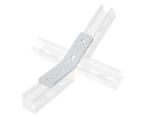 Уголок крепежный двойной 60?, INOX 304 IBMC1026C | Уголок крепежный двойной 60?, INOX 304