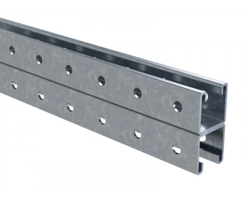 Двойной С-образный профиль 41х41,L1500, толщ 2,5 мм, INOX 304 IBPD4115C | Двойной С-образный профиль 41х41,L1500, толщ 2,5 мм, INOX 304
