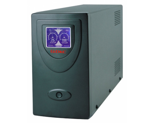 Линейно-интерактивный ИБП ДКС серии Info LCD, 2000 ВА/1200 Вт, 1/1,2xIEC C13, 2xSchuko, USB + RJ45, LCD, 2x9Aч INFOLCD2000SI | Линейно-интерактивный ИБП ДКС серии Info LCD, 2000 ВА/1200 Вт, 1/1,2xIEC C13, 2xSchuko, USB + RJ45, LCD, 2x9Aч