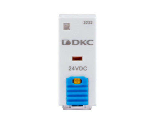 IR-24DC-2CO-D | Реле миниатюрное промышленное, 2CO, ком. ток 8А, AgSnO2, напряжение 24V DC, опция: тест-кнопка+светодиод+защитный диод